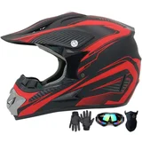 Kaciga za Qvad-BMX-Cros PLT/HE-RED_S
