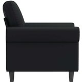 vidaXL Fotelj črn 60 cm umetno usnje | Shoptok.si