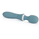 Bloom Orchid Wand - masažni vibrator z možnostjo polnjenja (turkizna) Cene