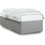 vidaXL Posteljni okvir svetlo siv 80x200 cm blago | Shoptok.si