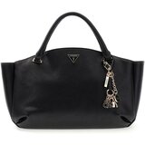 Guess Ročne torbice Gilda 3 Comp Satchel Črna Cene