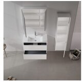 Hanah home Kupatilski ormarić sa umivaonikom i ogledalom (2 komada) Side 85 v2 810 | Eponuda.com