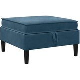 Komplet pohištva za dnevno sobo z blazino 4 pcs Modra Žamet, (5000272736) | Shoptok.si