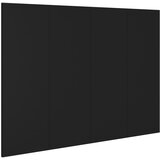 Maison Chic posteljno vzglavje - vzglavna omarica - nočna omarica črna 120x1,5x80 cm konstruiran les, (21705816) Cene