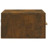  Zidni noćni ormarići 2 kom dimljenog hrasta 35x35x20 cm | shoptok.hr