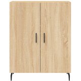  Visoka komoda hrasta sonome 69,5x34x180cm od konstruiranog drva | shoptok.hr