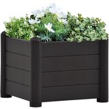 Furnova Visoka greda PP antracitna 43x43x35 cm, (21920311) | Shoptok.si