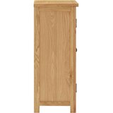 vidaXL Omarica 45x32x85 cm trdna hrastovina | Shoptok.si