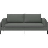 SOFA za 3 osobe Tamnosiva 222 x 81 x 89 cm Tkanina Slike