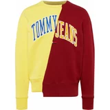 Tommy Remixed Sweater majica morsko plava / žuta / burgund / bijela