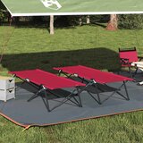  Sklopivi kamperski krevet 2 pcs Crvena 206 x 76 x 74 cm | Eponuda.com
