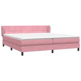 Box Spring krevet s madracima ružičasti 180x210 cm baršun | Eponuda.com
