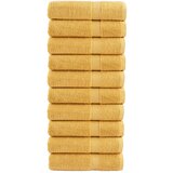 Furnova Premium brisače SOLUND 10 kosi zlata 70x140 cm 600 g/m2, (21916543) | Shoptok.si