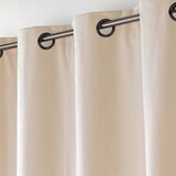 Douceur d intérieur Bež žametna zavesa 140x260 cm Olympe – | Shoptok.si