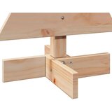vidaXL Drveno ukrasno božićno drvce 60 cm od masivne borovine | shoptok.hr