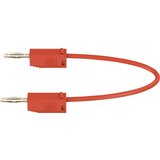 Stäubli Merilni kabel (lamelni vtič 2 mm - lamelni vtič 2 mm) 0.15 m rdeče barve MultiContact LK205, (20422247) Cene