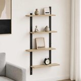  Zidna polica Hrast sonoma 61 x 13,5 x 105,5 cm Prerađeno drvo | shoptok.hr