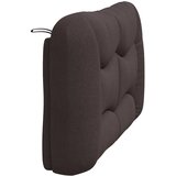  Jastuk za uzglavlje Hvar tamnosmeđi 120 cm od tkanine | shoptok.hr