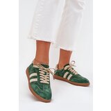 Boto Women's Suede Sneakers Green Sirella | shoptok.hr