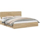  krevet s od storage sonoma hrast 180 x 200 cm konstruirano drvo | shoptok.hr
