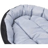  Dvostrani perivi jastuk za pse sivo-crni 150 x 120 x 25 cm | shoptok.hr