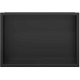  Ničica za tuš Crna 30 x 20 x 9,5 cm Nehrđajući čelik | shoptok.hr
