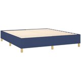  Krevet s oprugama i madracem plavi 180x200 cm od tkanine | shoptok.hr