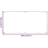 CERADA s rupama *Transparent*an 1 x 2 m Polietilen - 1 x 2 m | shoptok.hr