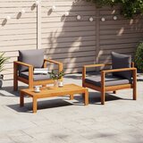  3-dijelna set vrtnih sofa s jastucima masivno bagremovo drvo | shoptok.hr