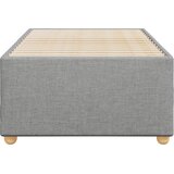  Okvir kreveta bez madraca svjetlosivi 100x200 cm od tkanine | shoptok.hr