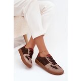 Zazoo Leather Suede Barefoot Sneakers Women's N1277 Brown Cene