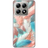  Torbica Silikonska Print za Xiaomi 14T Pastel Feathers Cene