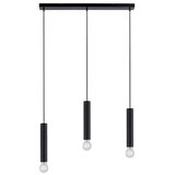 LEUCHTEN DIREKT 15618-18 - Luster na sajli BRUNA 3xE27/60W/230V crna Cene