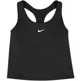 Nike Športni top črna / bela