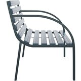  Klupa 120 cm siva drvena | shoptok.hr