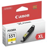  Kartuša Canon CLI-551Y XL rumena/yellow - original Cene