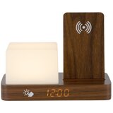 Karlsson Digitalna/namizna budilka z brezžičnim polnilnikom Retro LED Night Light – Cene