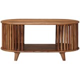  Ručni stolić za kavu Smeđa teak 85 x 50 x 40 cm | Eponuda.ba