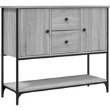 Maison Chic Komoda - Predalnik siva sonoma 100x36x85 cm inženirski les, (21717858) Cene