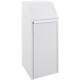  Zbiralnik odpadkov, jeklena pločevina, prostornina 70 l, ŠxVxG 408 x 1007 x 405 mm, siv | Shoptok.si