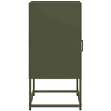 vidaXL Noćni ormarić maslinasto zeleni 36x39x78cm hladno valjani čelik | shoptok.hr