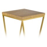  Stalak za cveće LOFT 100x24 cm zlatna/braon | Eponuda.com