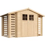 Timbela Lesena vrtna lopa - 328x206xH218 cm/ 5,47 m2 - Vrtna hiša brez podov - M391F, (21999119) | Shoptok.si