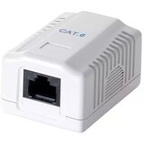 Logilink Samoljepljiva utičnica CAT 6 RJ45 bijela | Eponuda.ba