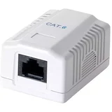Samoljepljiva utičnica CAT 6 RJ45 bijela