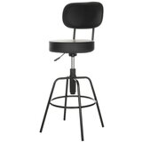 MID.YOU Barski Stol Disc High, Črna | Shoptok.si