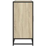 vidaXL Komoda sonoma hrast 134x35x76 cm izrađeno drvo | shoptok.hr