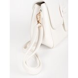 Shelvt White small handbag with gold elements | shoptok.hr
