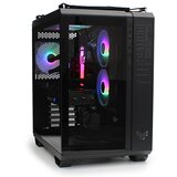 Asus TUF Gaming GT502 Gaming Case ATX Panoramic View Tempered Glass Front and Side Panel Tool-Free Side Panels | Shoptok.si