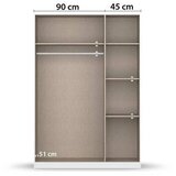 Modern Living Omara S Klasičnimi Vrati Berlin, Bela, Siva | Shoptok.si
